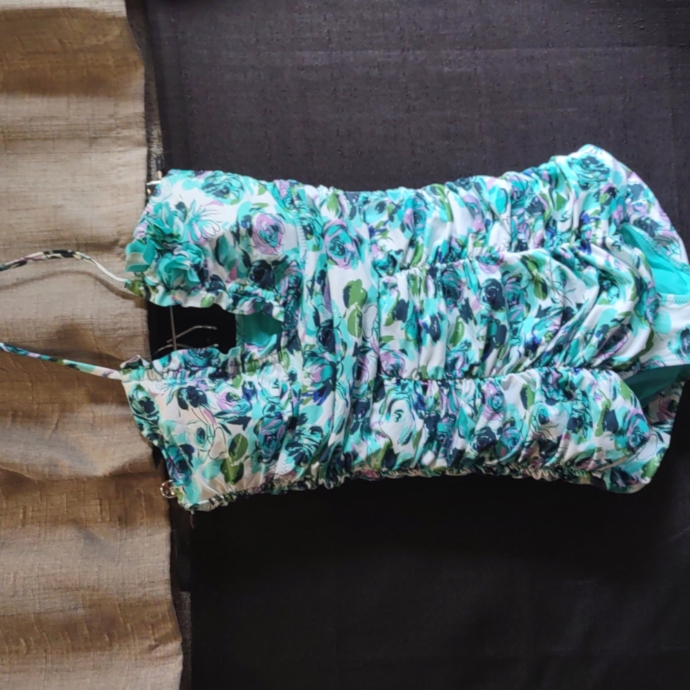 Nanette Lepore Floral Swimsuit xs